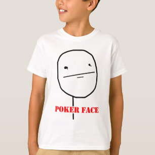 Camiseta Cara de póquer - meme