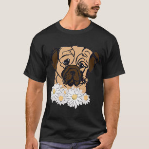Camiseta Cara de Pug Fofo