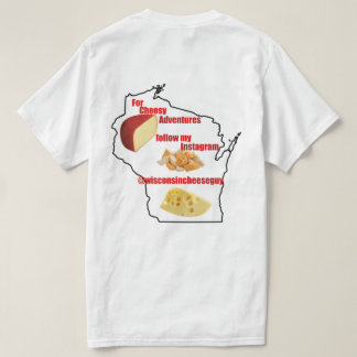 Camiseta Cara de Queijo de Wisconsin