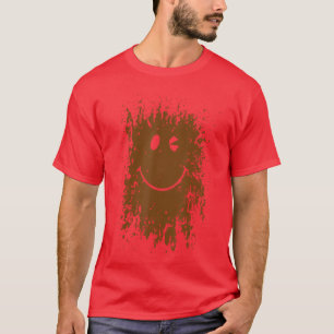 Camiseta Cara de respingo de lama de respingo engraçado Cor