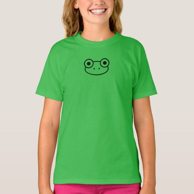 Camiseta Cara de Sapo | Gráfico Minimalista  (Frente)