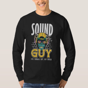 Camiseta Cara de Som Como um Cara Normal Mas Engenheiro de