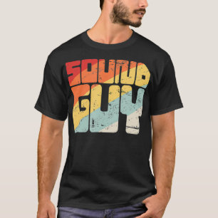 Camiseta Cara de som do Engenheiro de áudio retroativo