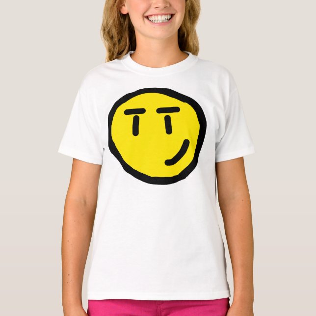 Camiseta cara de sorriso (Frente)