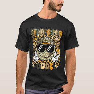 Camiseta Cara de Sorriso Camuflado de Kindergarten Dude Men