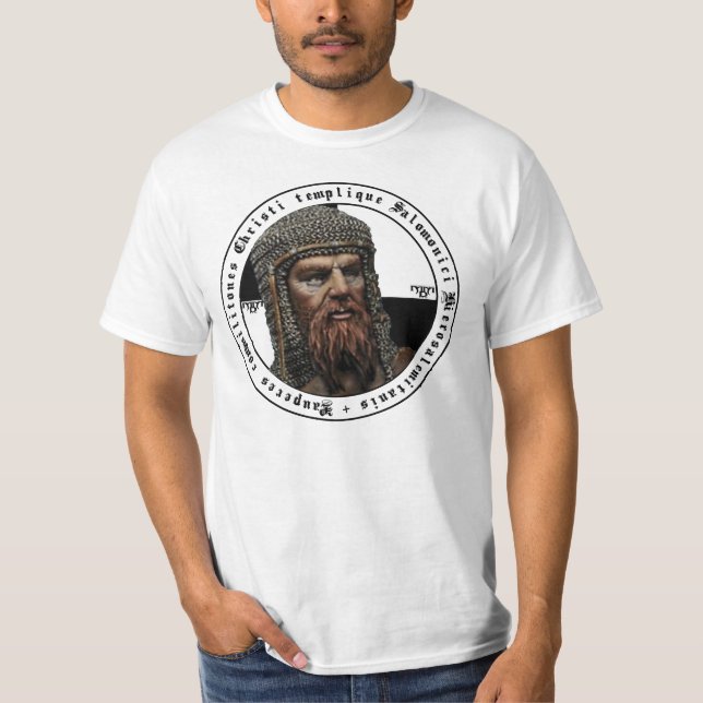 Camiseta Cara de templário (Frente)