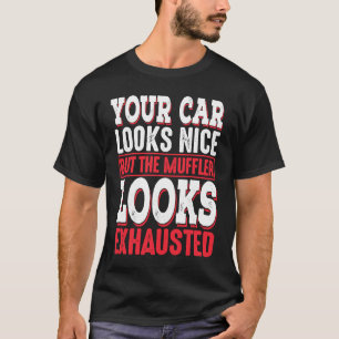 Camiseta Cara do carro para Engenheiro mecânico