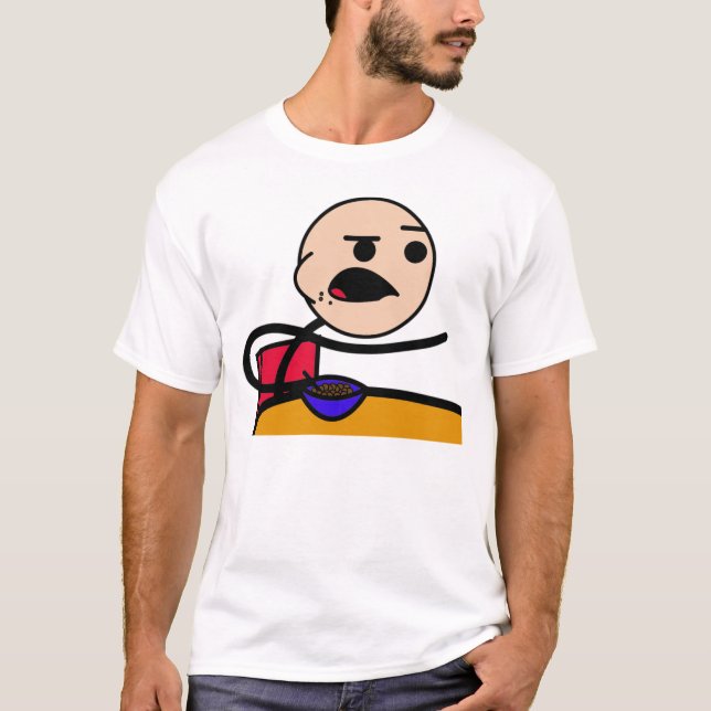 Camiseta Cara do cereal na cor! (Frente)