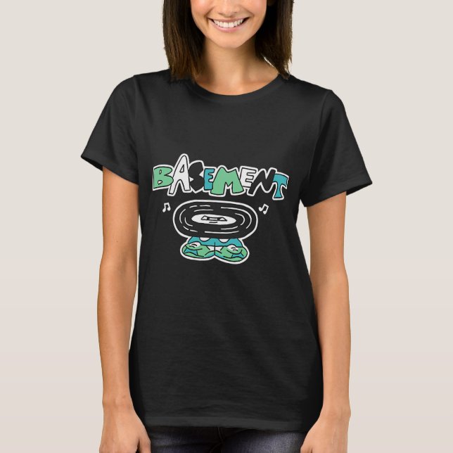 Camiseta Cara do Disco do Sótão (Frente)