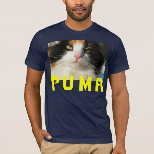 Camiseta Cara do gato de chita do PUMA