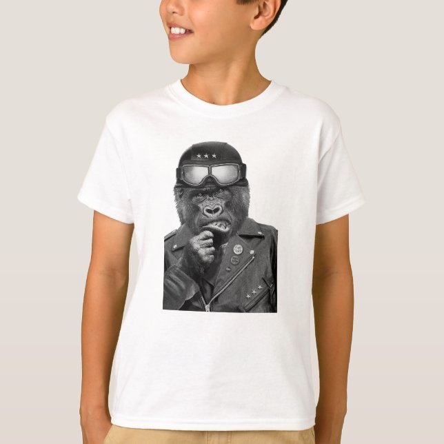 Camiseta Cara do gorila (Frente)