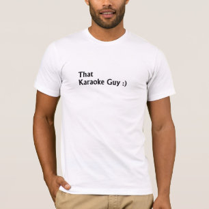 Camiseta Cara do karaoke