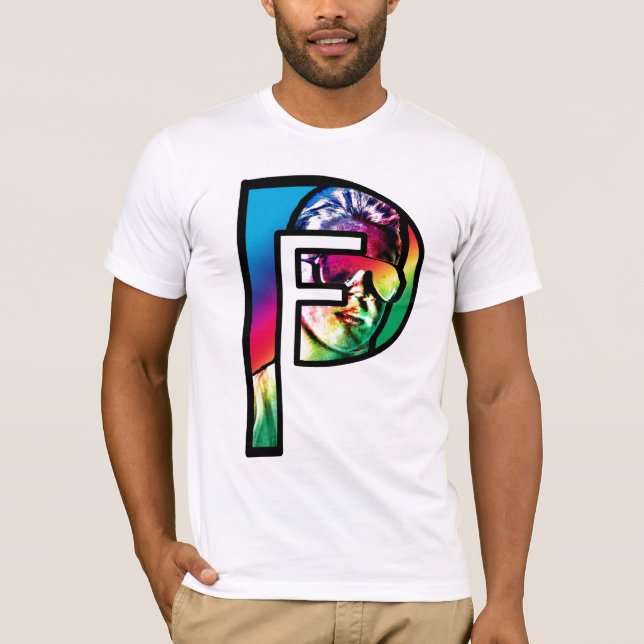 Camiseta Cara do logotipo das produções de Frey (Frente)