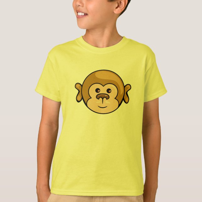 Camiseta cara do macaco (Frente)