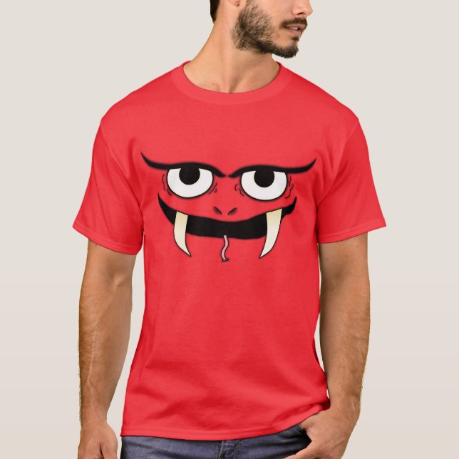 Camiseta Cara do monstro (Frente)