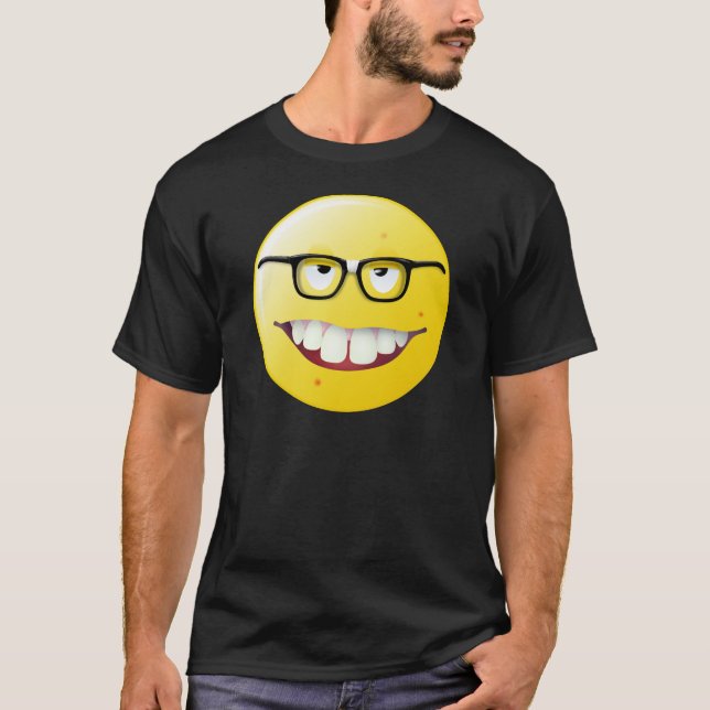 Camiseta Cara do nerd (Frente)