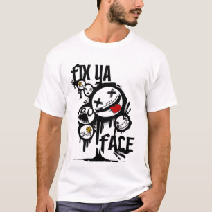 CAMISETA CARA DO REPARO YA (TODO O BRANCO)