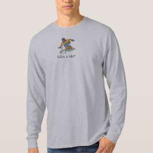 Camiseta Cara do Snowboarder