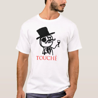 Camiseta Cara do touche do meme da RAIVA
