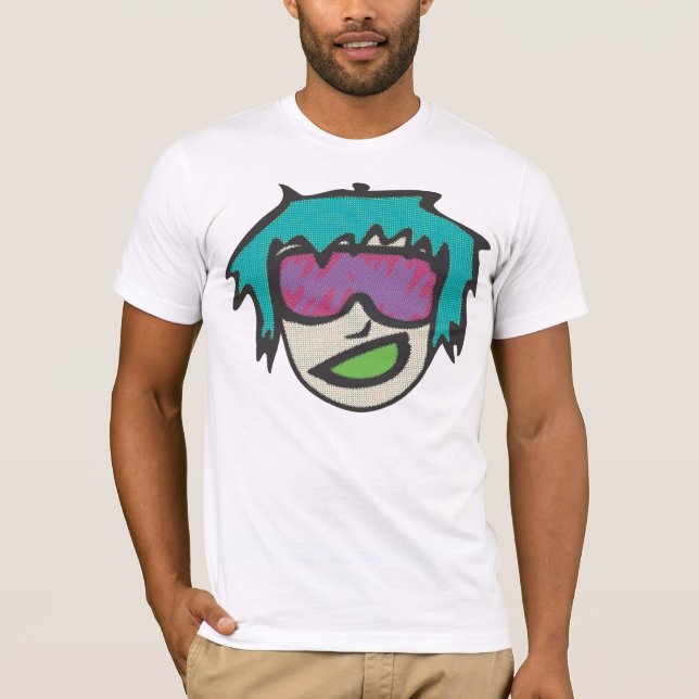 Camiseta Cara dos vidros do pop (Frente)