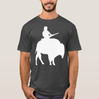 Camiseta Cara em Buffalo Silhouette