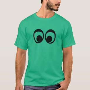 Camiseta Cara engraçada dos olhos