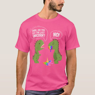 Camiseta Cara Engraçado Você Comeu O Último Dinossauro Do U
