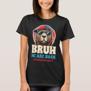 Camiseta Cara, Estamos de Volta Engraçado Capivara da 5ª Sé