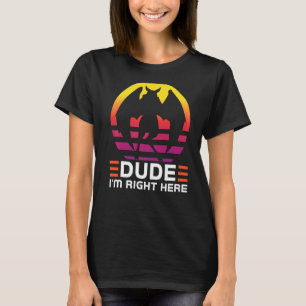 Camiseta Cara, estou aqui mesmo Criptozoologia Mothman