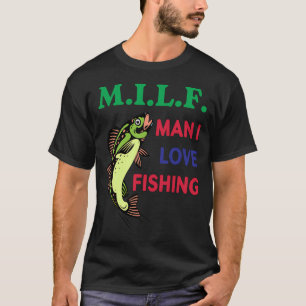 Camiseta Cara Eu Amo Pescar