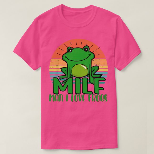 Camiseta Cara, eu amo Sapos (Frente do Design)