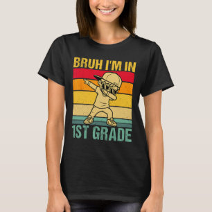 Camiseta Cara, eu estou no 1º ano Aluno da Primeira Série D