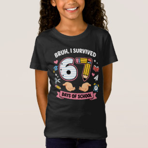 Camiseta Cara, eu sobrevivi 67 dias de aula