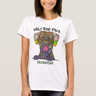 Camiseta Cara feia Dalmaciana única
