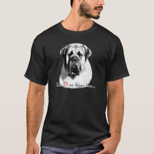 Camiseta Cara feliz do Mastiff