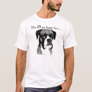 Camiseta Cara feliz do pugilista