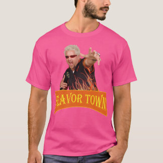 Camiseta Cara Fiery Flavor Town