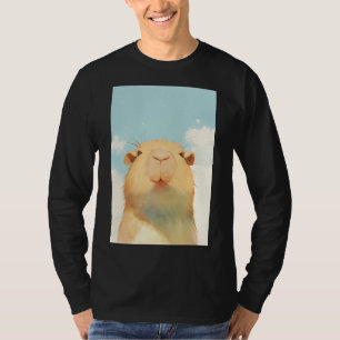 Camiseta Cara Fofa de Capivara