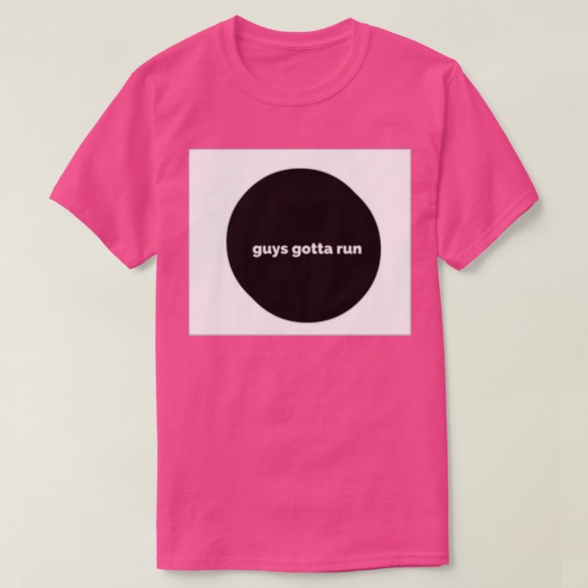 CAMISETA CARA GOTTA RUN DESIGN (Frente do Design)