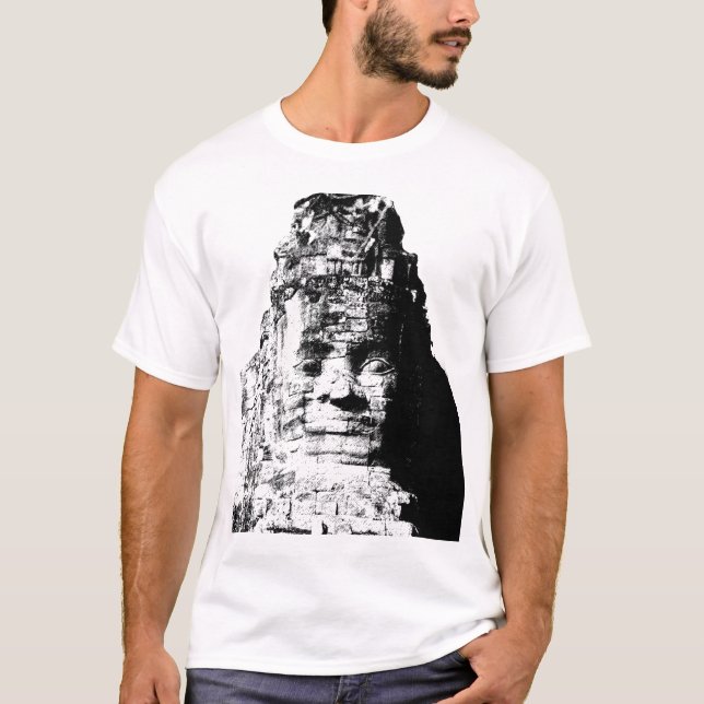 Camiseta Cara grande de Angkor Wat (Frente)