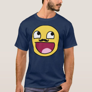CAMISETA CARA IMPRESSIONANTE COM BIGODE