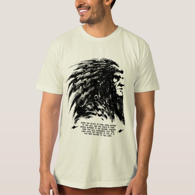 Camiseta Cara indiana (Frente)