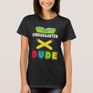 Camiseta Cara Kindergarten Primeiro Dia de Volta às Aulas C