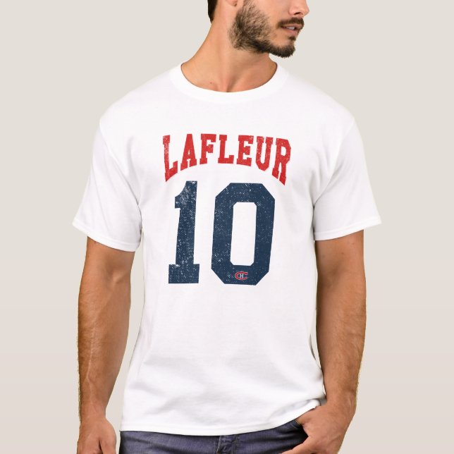 Camiseta Cara Lafleur Ice Hockey Legenda (Frente)