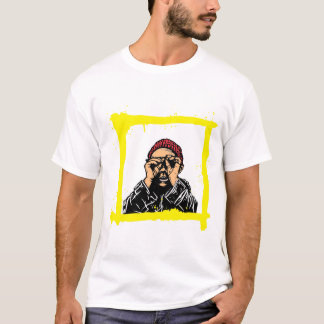 Camiseta Cara Legal Urbano com Óculos de Sol - Pop