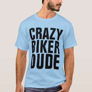 Camiseta CARA LOUCA, T-shirts de motociclista