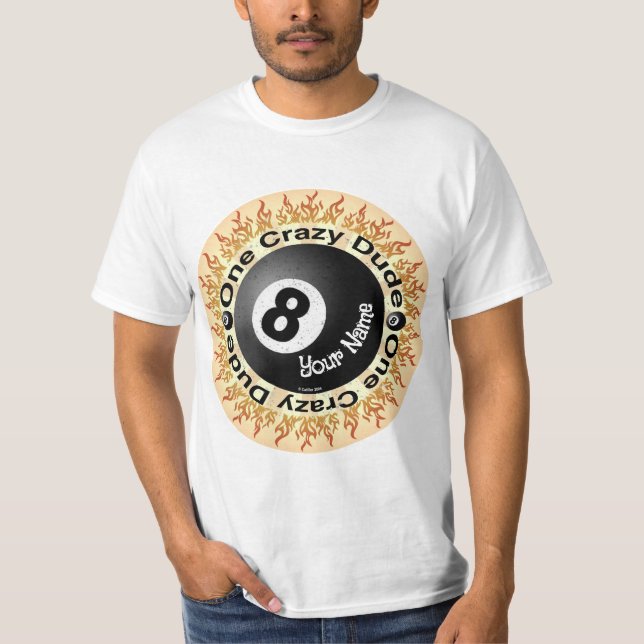 Camiseta Cara Louco e Oito (Frente)