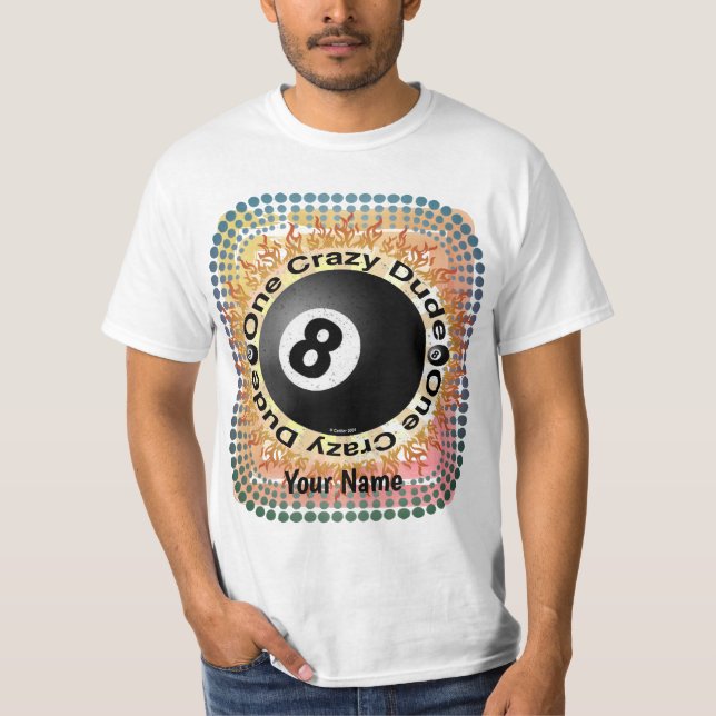 Camiseta Cara Louco Eightball  (Frente)
