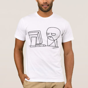 Camiseta Cara Meme do computador - 2 tomaram partido