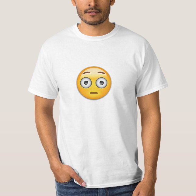 Camiseta Cara nivelada Emoji (Frente)